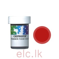 Chefmaster Powder Color 3g - RED