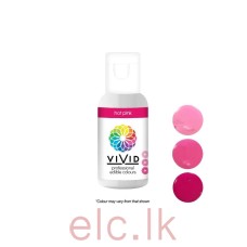 Vivid Oil Based Chocolate Colour 21g  - HOT PINK