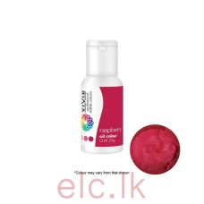 Vivid Oil Based Chocolate Colour 21g  - RASPBERRY