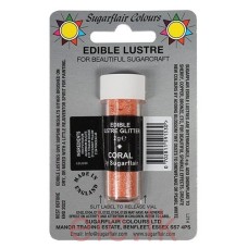 Lustre Dust - Coral 2g by Sugarflair