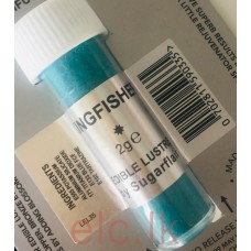 Lustre Dust - Sugarflair 2g - Kingfisher Blue