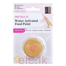 Sweet Stick Lustre - Water Activated Edible Paint 5g - HONEY GOLD 