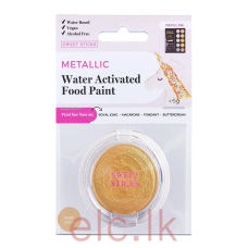 Sweet Stick Lustre - Water Activated Edible Paint 5g - PURE GOLD 