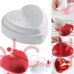 Silicone Cake mold - 3D Rounded Heart