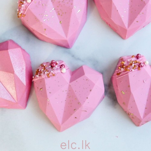 Mini Geo Heart Mold | Fancy Sprinkles