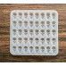 Silicone Molds - Half Skull Mold 6.7 x 6.3