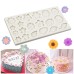 Silicon Mold Flowers and Leaves Assorted