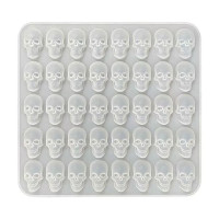 Silicone Molds - Half Skull Mold 6.7 x 6.3
