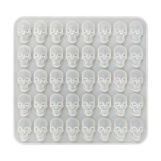 Silicone Molds - Half Skull Mold 6.7 x 6.3