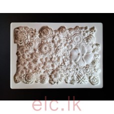 Silicone Impression mold - Floral Elegance