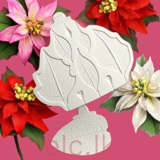 Silicon Mold  POINSETTIA FLOWER & LEAF