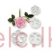 Cutter set of 4 - FIVE PETAL ROSE