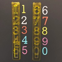 FMM TAP IT Letter Cutters - Large Number 3cm