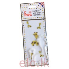 FMM Cutter - Mommy & Baby Giraffe Cutter Set 2