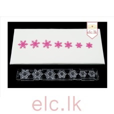 ClikStix Easy Press On Cutters - SNOWFLAKES set 1