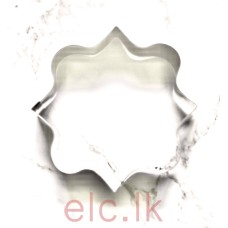 COOKIE CUTTER METAL- Square Plaque - Design 3