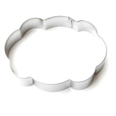 COOKIE CUTTER METAL- Large Plaque - Speech Bubble COOKIE CUTTER METAL- Large Plaque - Speech Bubble