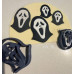 Cookie / Fondant Stamp and Cutter set PLA - Small Ghost Face Cookie / Fondant Stamp and Cutter set PLA - Small Ghost Face