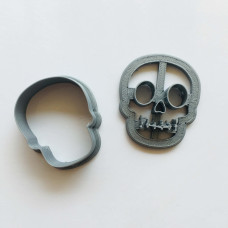 Cookie / Fondant Stamp and Cutter set PLA - SKULL