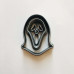 Cookie / Fondant Stamp and Cutter set PLA - Small Ghost Face Cookie / Fondant Stamp and Cutter set PLA - Small Ghost Face