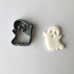 Cookie Cutter and Stamp PLA - MINI GHOST 1 Cookie Cutter and Stamp PLA - MINI GHOST 1
