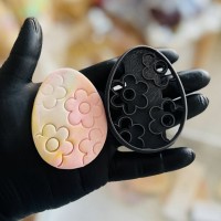 Cookie Cutter and Stamp PLA -  EASTER EGG AND FLOWERS