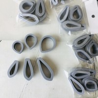 Cookie Cutter PLA - Araliya Flower and Leaf Cutter Set of 6