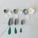 Cookie Cutter PLA - Araliya Flower and Leaf Cutter Set of 6