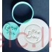 Cookie Cutter and Stamp PLA -  ITS A BOY set