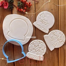 Cookie Cutter PLA - SNOW GLOBE cutter