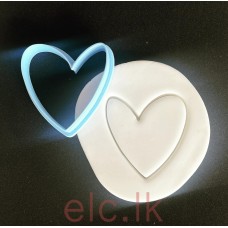 Cookie Cutter PLA - FOLK HEART D2 6x5.5cm