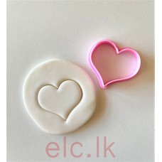 COOKIE CUTTER PLA - Mini Heart 4x4cm