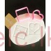 Acrylic Fondant Embosser 3D MINI - BE MINE 4x4cm