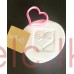 Acrylic Fondant Embosser 3D MINI - BE MINE 4x4cm