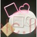 Acrylic Fondant Embosser 3D MINI - YOU HEART ME 4x4cm