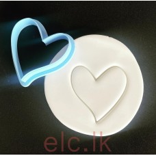 Cookie Cutter PLA - FOLK HEART D3 6X5.5cm