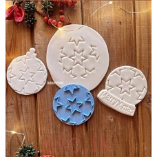 Cookie / Fondant Stamp PLA - STARRY PATTERN