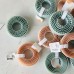 COOKIE CUTTER PLASTIC - Plain/Scalloped Round Set 6