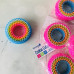 COOKIE CUTTER PLASTIC - Plain/Scalloped Round Set 5 COOKIE CUTTER PLASTIC - Plain/Scalloped Round Set 5