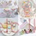  Cookie cutter Plastic UNICORN set of 8