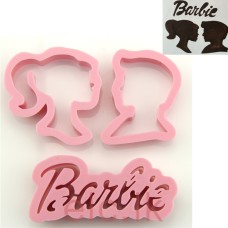 COOKIE CUTTERS - SET 2 - BARBIE 