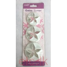 COOKIE CUTTER PLASTIC - Calyx Cutter - Set 3