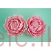 CUTTER PLASTIC - set of 4 PEONY FULL FLOWER 