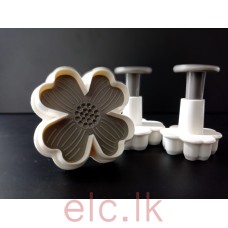 Plunger Cutter set of 3 - DOG ROSE