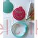 Acrylic Fondant Embosser 3D - MERRY CHRISTMAS 7X7cm