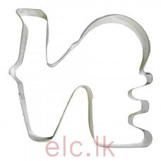 COOKIE CUTTER - LOVE 4 inch