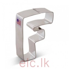 COOKIE CUTTER - letter - F