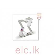 COOKIE CUTTER - letter - X
