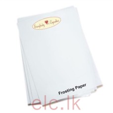 A4 Icing Sheet, Premium - Blank WHITE 