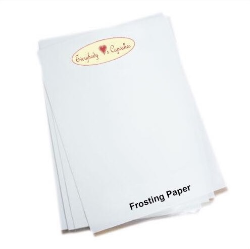 A4 Icing Sheet, Premium - Blank WHITE